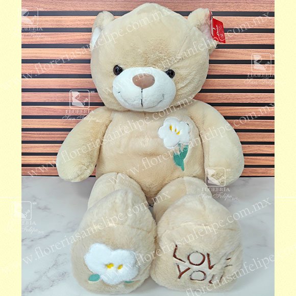 Oso Con Flor "I Love You"